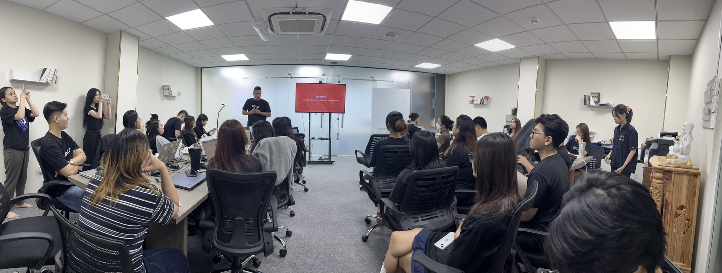 LMC team at a company event