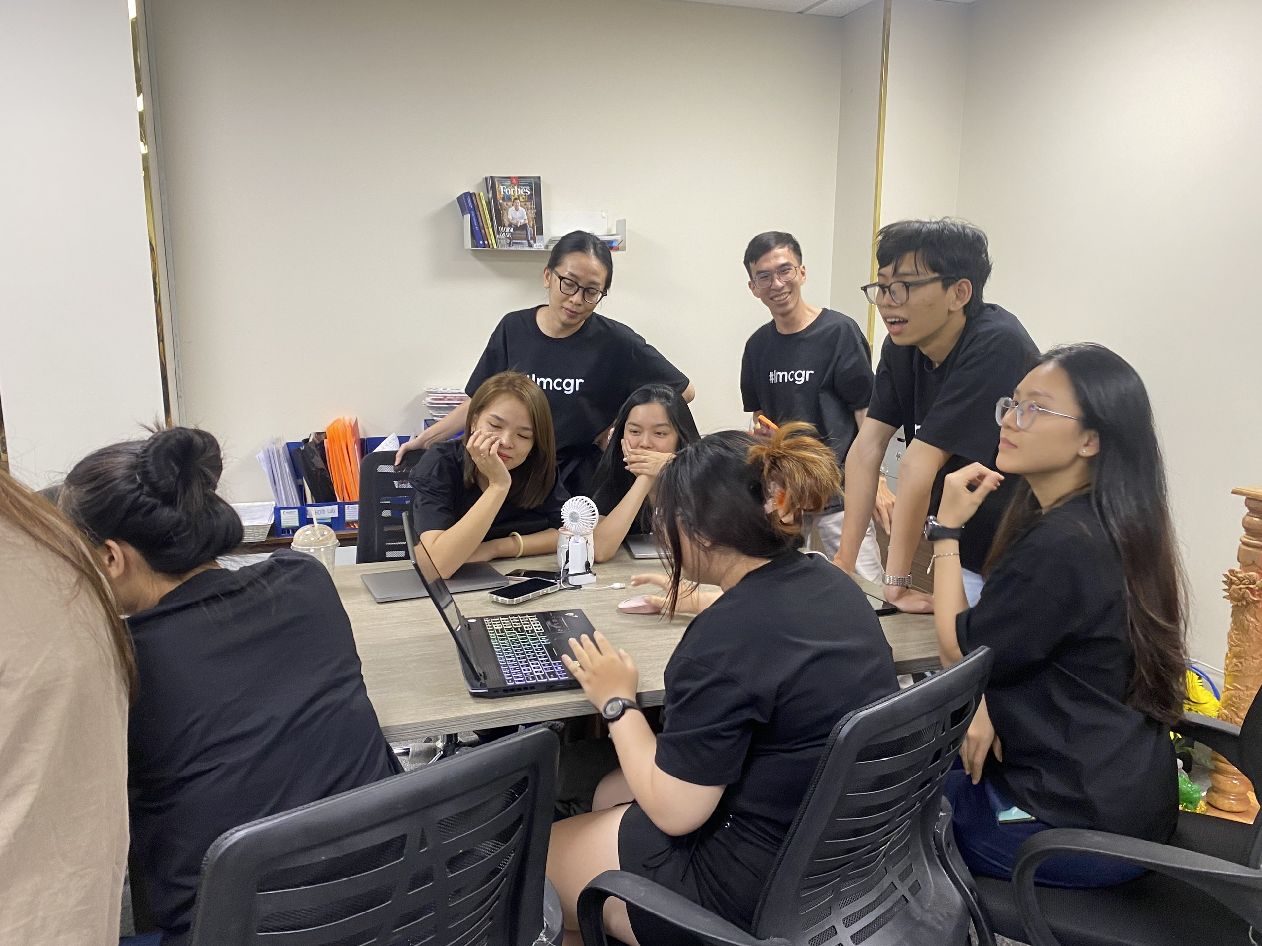 LMC team at work